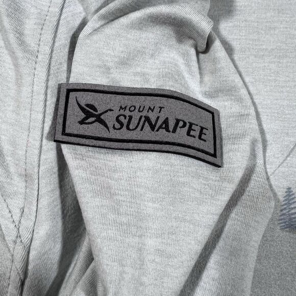 Jack + Sage Ski Themed Hooded Shirt Mount Sunapee Men's Medium - Picture 7 of 7